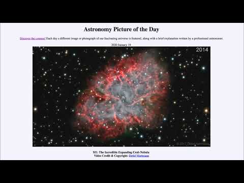 2020 January 19 - M1: The Incredible Expanding Crab Nebula