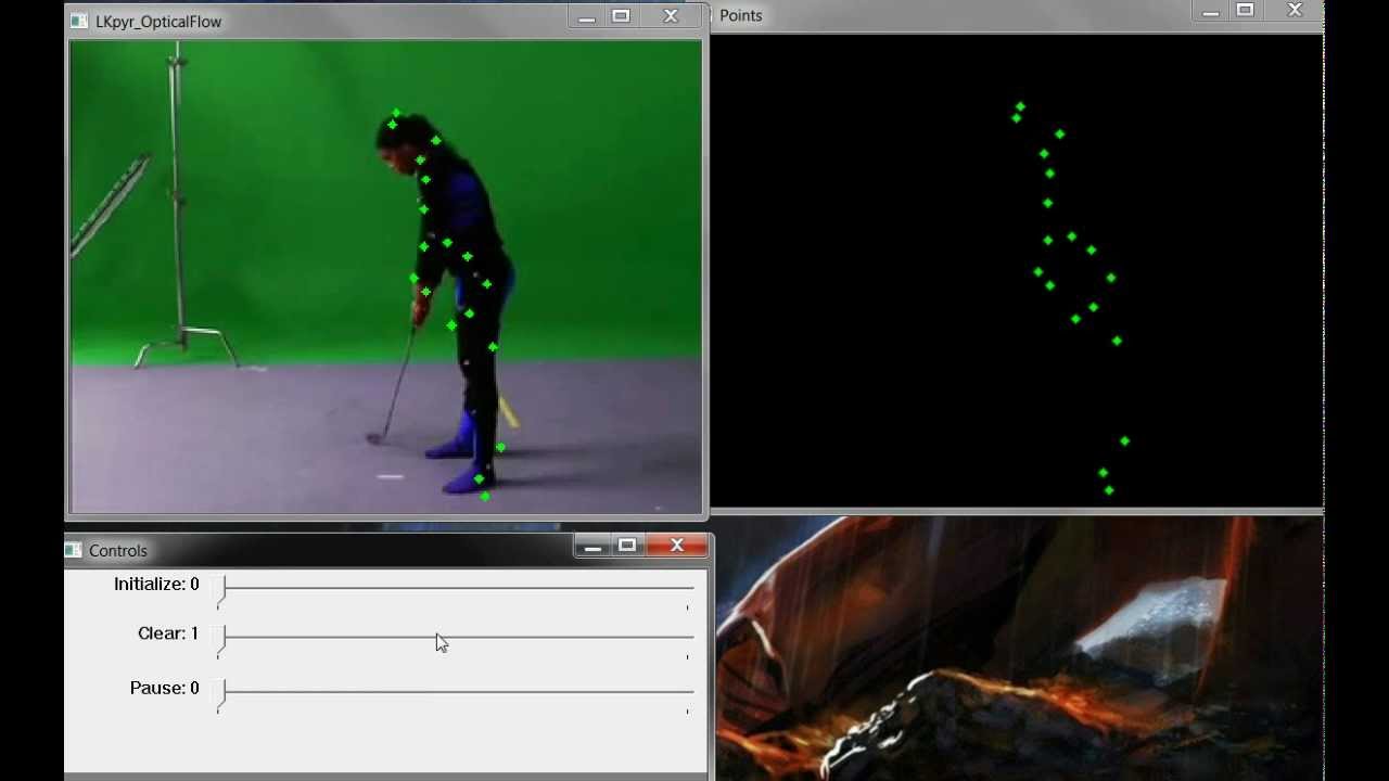 Tracking Points with OpenCV