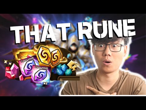 Small REAPP Session and This Rune Pops Up - Summoners War