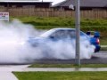 Stock 4wd Wrx Sti Doing A Burnout