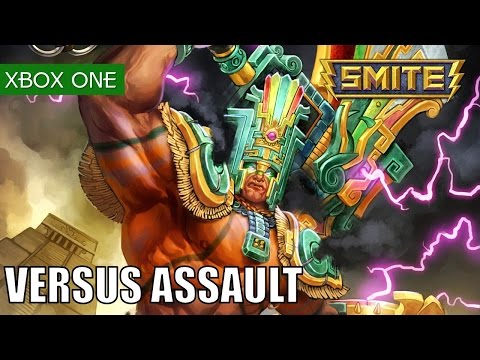 SMITE Gameplay Xbox One Assault Versus as Chaac - They weren't prepared for us