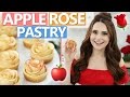 DIY APPLE ROSE PASTRIES!