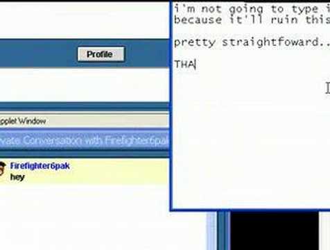 Chat-Avenue Pedophile Test