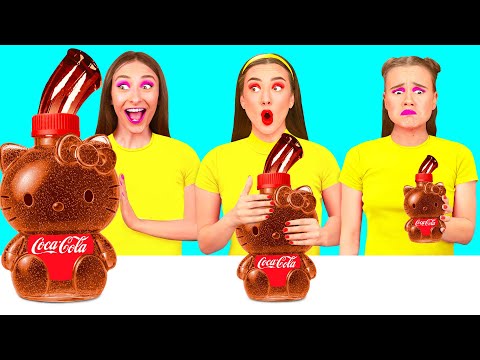 Big, Medium and Small Plate Challenge | Funny Kitchen War