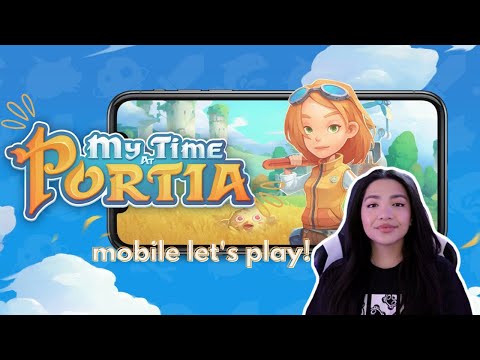 Cozy Life Sim ON THE GO | My Time at Portia | Mobile Gameplay & First Impressions [ad]