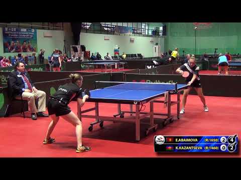 АБАИМОВА - КАЗАНЦЕВА 3 #RUSSIAN #Team #Championships #tabletennis #настольныйтеннис