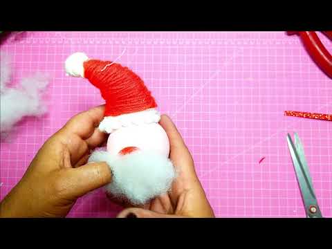 4 Manualidades Navideñas  Material Reciclado - Adornos Navideños 2020 Manualidades CON Focos DE LUZ