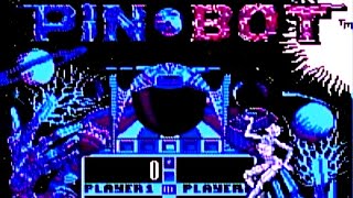 Pinbot NES Gameplay