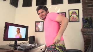 H3H3 dancing to B4-4 - Get Down music video