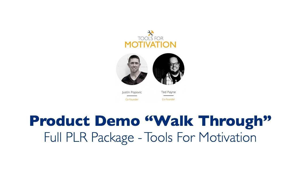 Full PLR Product Usage Demo (Self Help PLR)