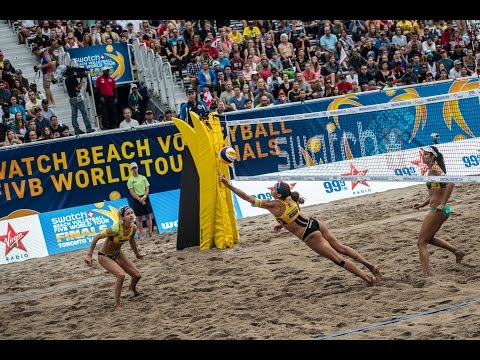 #TorontoFinals Top Rally women's semi final: Ludwig/Walkenhorst (GER) vs. Larissa/Talita (BRA)