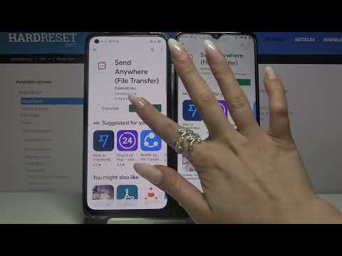 How to Transfer Data from an Android Phone to the HTC Desire 20+ - Send Anywhere App