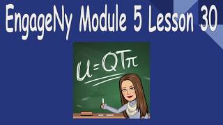 EngageNY Gr  3 Module 5 Lesson 30