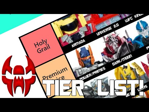 Ranking EVERY Major Transformers Toyline