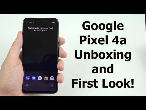 Google Pixel 4a Unboxing and First Look!