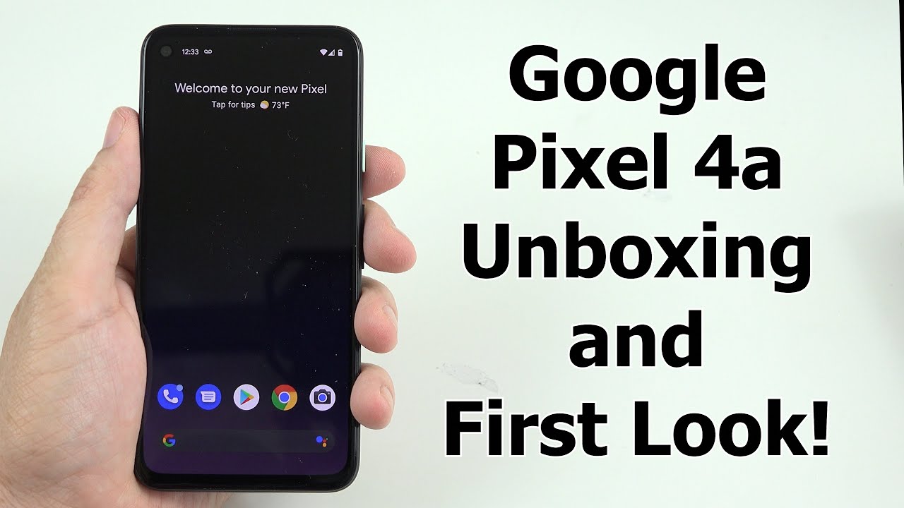 Google Pixel 4a Unboxing and First Look!