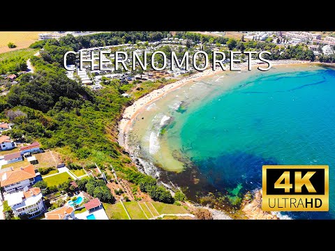 Chernomoretz, Bulgaria - 4K Drone Video