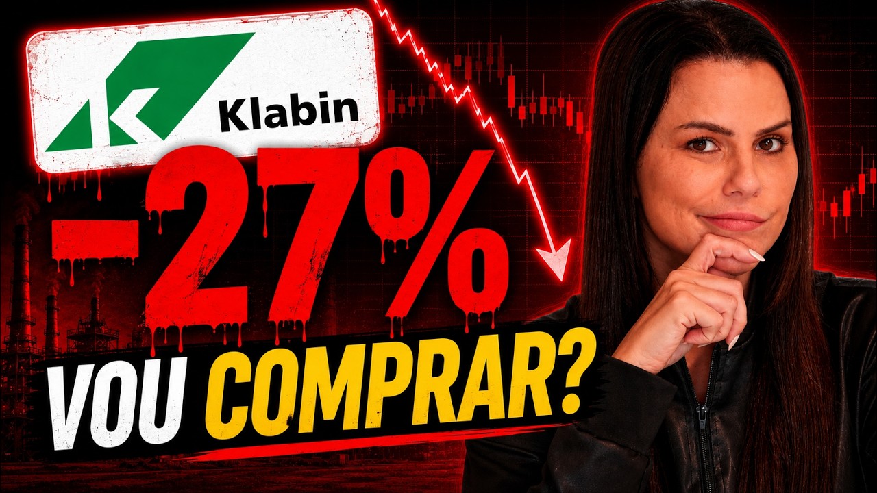 KLABIN CAIU 27%: É HORA DE COMPRAR KLBN11?