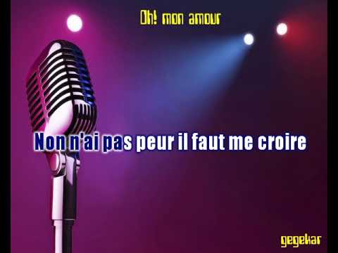 Oh mon amour...de CHRISTOPHE ma version en karaoke