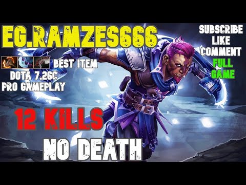 EG.RAMZES666 OP GAMING FARM LIKE CARZY DOTA2 7.26C PRO GAMEPLAY