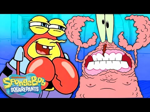 Every Time Mr. Krabs Had NO Shell! 😳🦀 | SpongeBob SquarePants