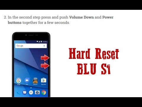 How to Hard Reset BLU S1