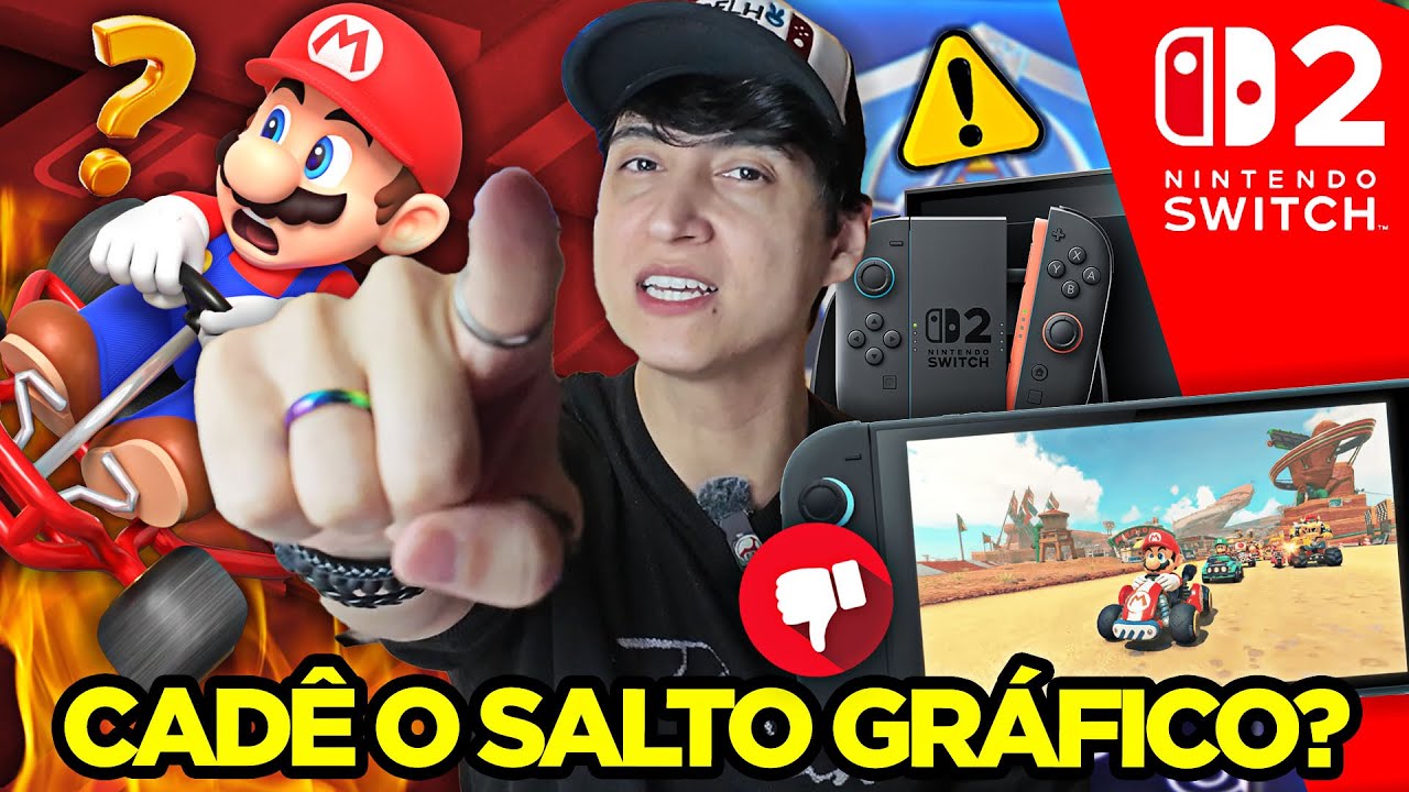 O Nintendo Switch 2 não demonstrou bons gráficos