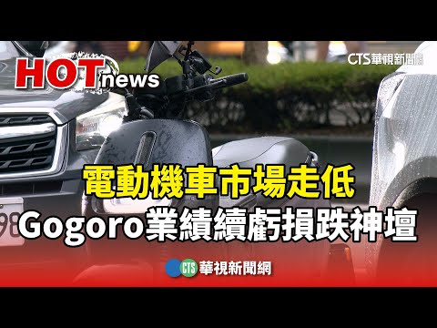 電動機車市場走低　Gogoro業績續虧損跌神壇
