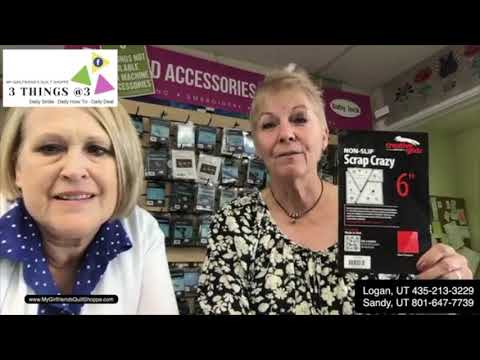 DAILY HOW TO: Creating with the Scrap Crazy 6" Templates!