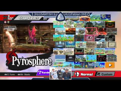 Sm4sh@Mines 44 - HLG|SAMFISH [L] (VIllager) Vs. HLG|Fabian (Link, Sonic) - Grand Finals