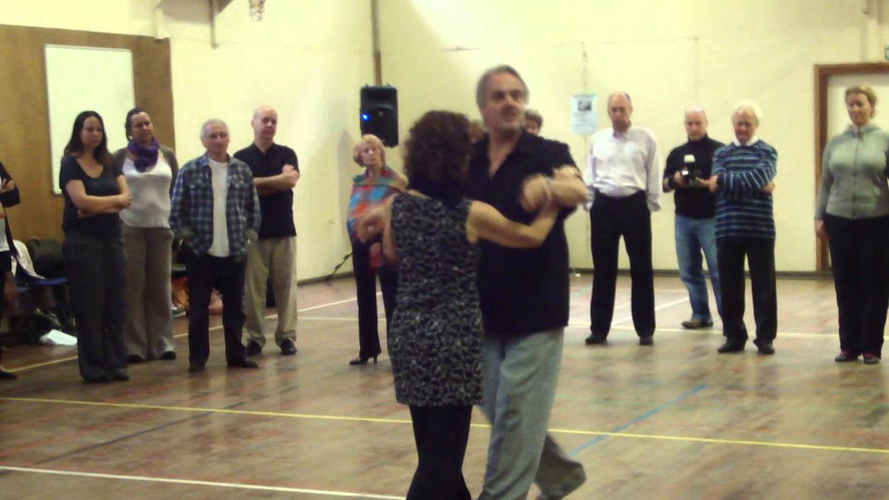 OSCAR CASAS & ANA MIGUEL teach at England International Tango Festival, May 2014