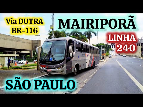 Viagem Mairiporã x São Paulo (Tietê) via BR - 116 / Seletivo da INTERNORTE Mairiporã #viagem 