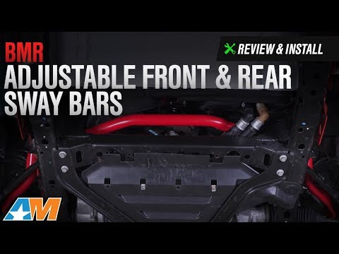2015-2017 Mustang BMR Adjustable Front & Rear Sway Bars Review & Install