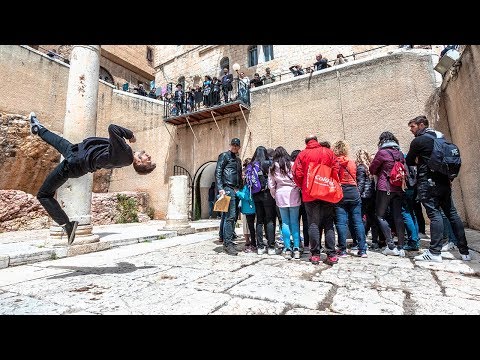 SNEAKY FLIPS IN JERUSALEM!
