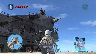 LEGO Marvel Super Heroes - How to Unlock Silver Surfer (All 3 Silver Surfer Missions)