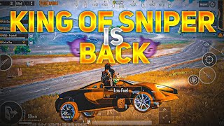 King Of Sniper Is Back🔥👿  BGMI MONTAGE  OneP