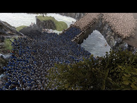 "The Last Stand: Medieval Knights Defend the Castle Against 6000 Werewolves"