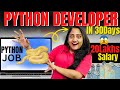 Master Python In 30Days How To Become Python DEVELOPER In 30Days