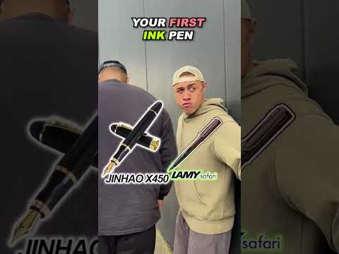 YOUR FIRST FOUNTAIN PEN #fountainpen #inkpen #stationery #shorts