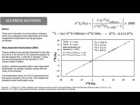 Geochemical Data Series: Lesson 6 - Stable isotopes