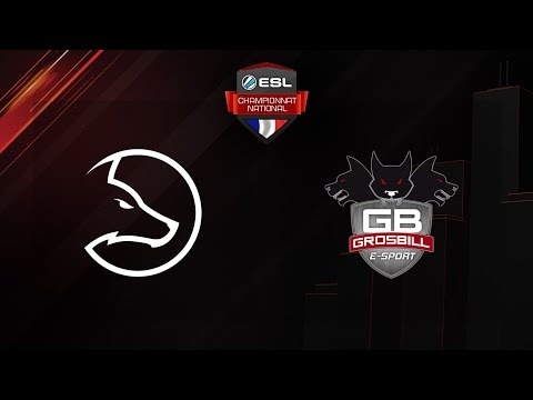LoL - Team LDLC vs Grosbill - ESL Championnat National - Winter 2016