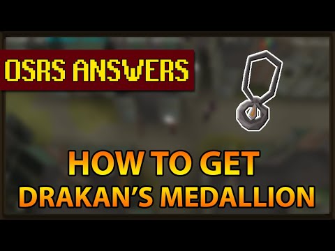 Osrs Drakan Medallion
