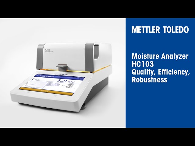 Moisture Analyzers for trusted results at One Click