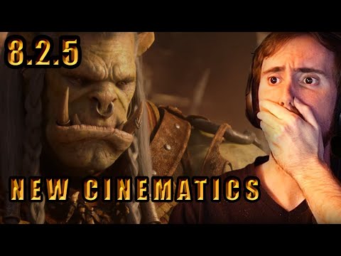 Asmongold watches NEW BFA CINEMATICS (patch 8.2.5) - FINALE of the War Campaighn