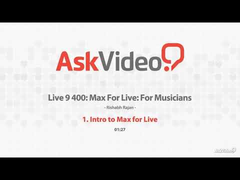 Max for Live Course by Ask.Vid Video