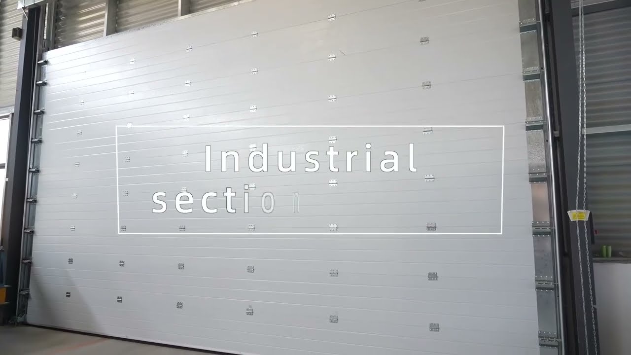Industrial Sectional Door for Warehouse or Factory | YUOUDOORS