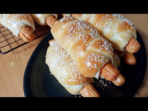 Sausage Bread Rolls Recipe | How to make Bread from scratch | El Amor Kitchen