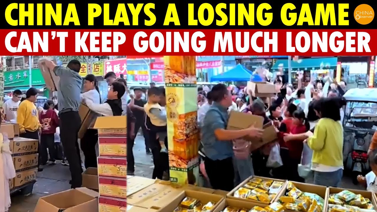 China’s Saddest Golden Week: Mooncake Sellers Collapse, No Buyers Even for 10¢, Cakes Thrown Away