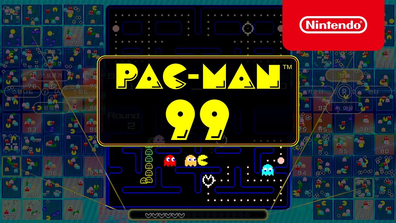 PAC-MANâ„¢ 99 - Announcement Trailer - Nintendo Switch - YouTube