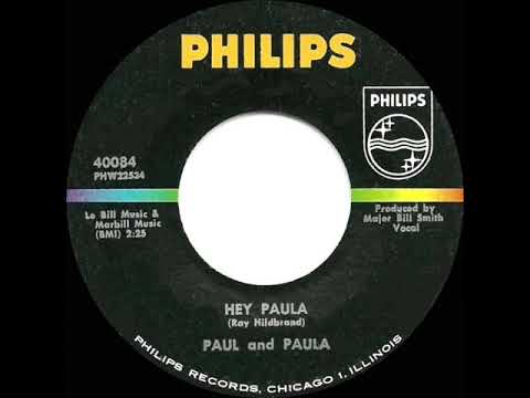 1963 HITS ARCHIVE: Hey Paula - Paul & Paula (a #1 record)